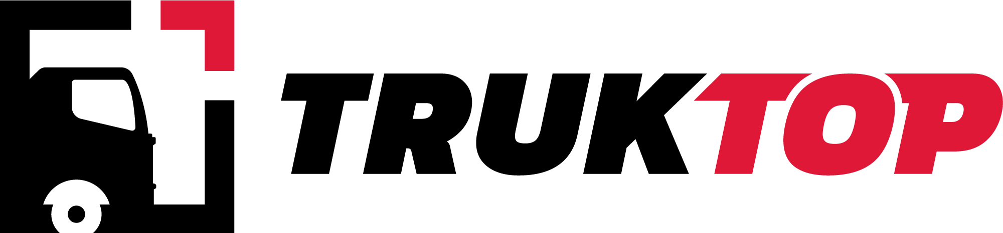 Truktop black logo